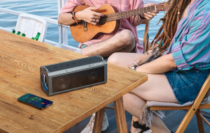BlitzWolf BW-WA3 Pro Bluetooth hangszóró fekete-szürke